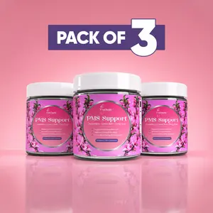 PMS Support Supplement for Calmer Cycles Healthcare | Pack Of 3
