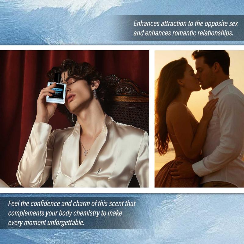 3.4 Fl oz SAUVASINE ETERNAL CHARM Cologne for Men, Pheromone Cologne for Men,Perfume Para Hombre, Men's Aftershave Scent with Elegant Blend Formula Invigorating Fragrances