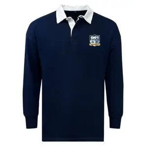 901 Rugby Classic Long Sleeve Solid Rugby Jersey