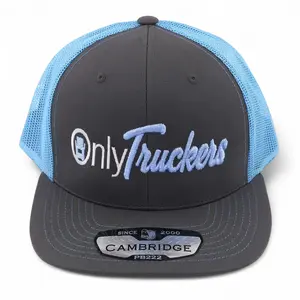 Only Truckers 3D Puff Embroidered Trucker Hat
