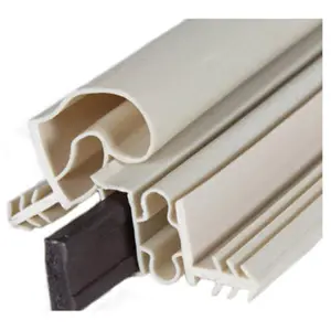 212 MAIN Thermwell MDS17HA 3-Piece Magnetic Door Seal Replacement - White, Low Temp Res., Embedded Magnets, Plastic Foam Strip Design, Positive Seal, For Steel Doors