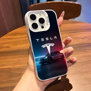 Cool T-TeslaSE-S Phone Case For iPhone17 Air 16 15 14 Plus 13 12 11 Pro 7 8 XS Max XR silver black protective bumper case