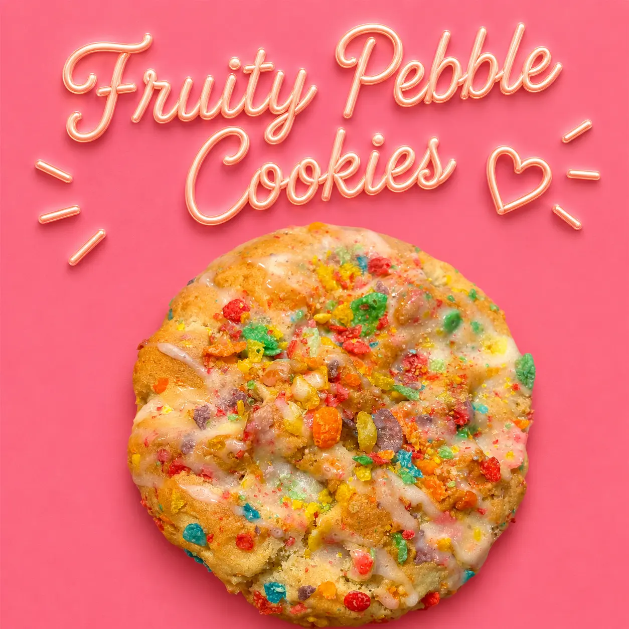 Fruity Pebble Cookie