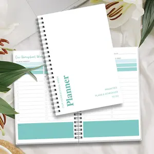 Home Education Weekly Planner Bound Spiral Binding No Date Homeschool Planning Book Priority Event Schedule Task Record Teaching Notebook