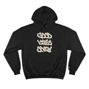 Good Vibes Champion Hoodie Design Menswear Sweaters Tops Underwear