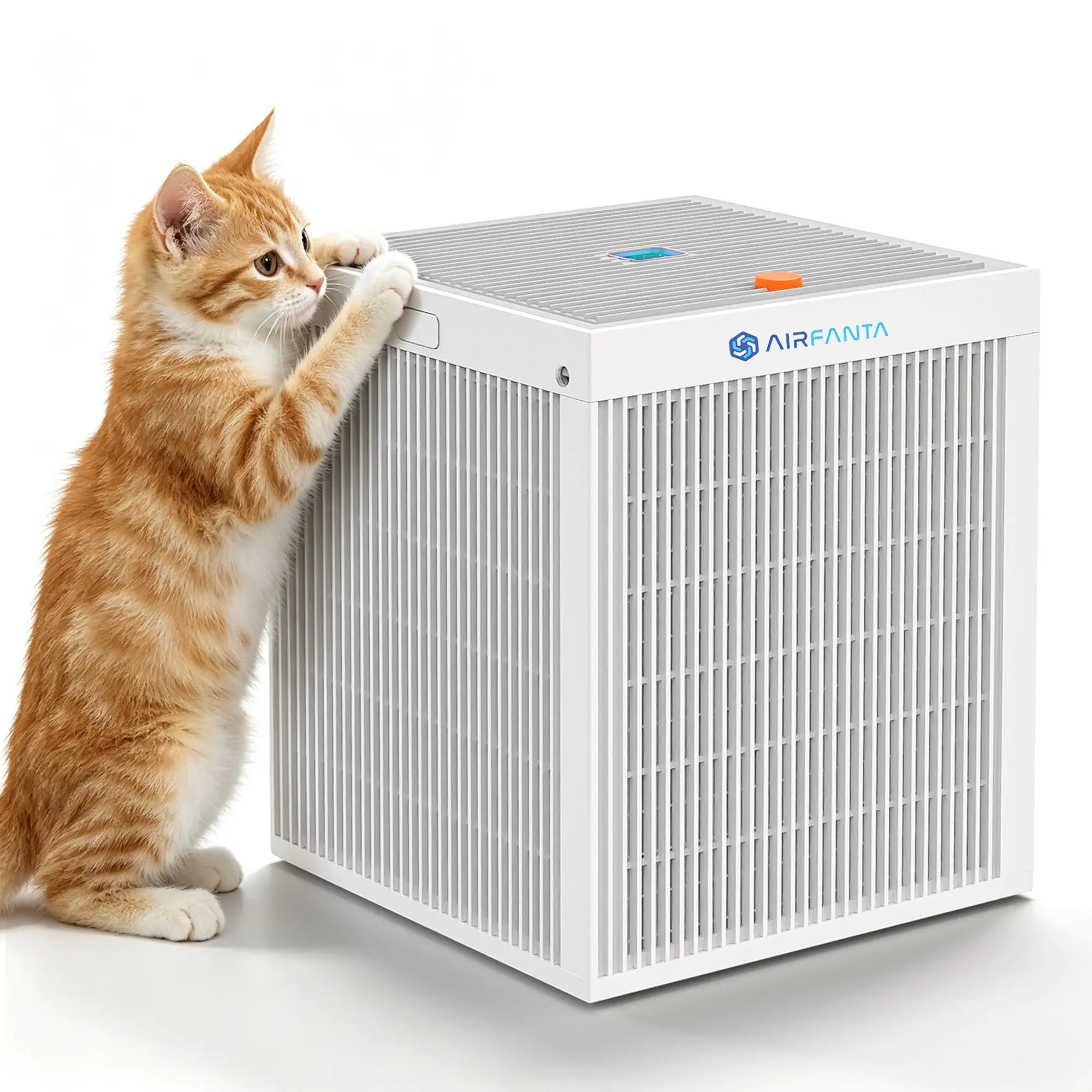 AirFanta Air Purifier for Home, Up to 2818 ft² Large Room, 4-Fan 4-Filter System, Detachable & Portable Design, Air Cleaner for Pet Hair Dust Pollen Smoke & Odors, PM2.5 Sensor & Auto Mode, Quiet 28dB