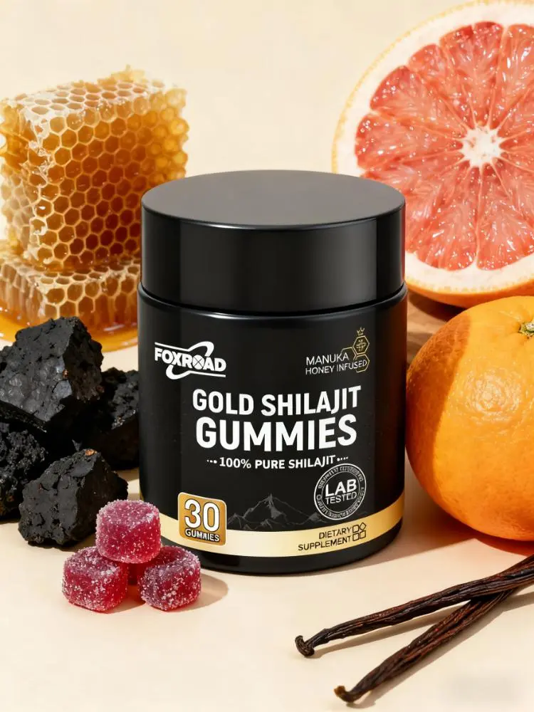 FOXROAD - SHILAJIT Resin | High Purity, Premium Quality | Replenishes Phenolic Acids and Over 85 Other Components | Provides Energy