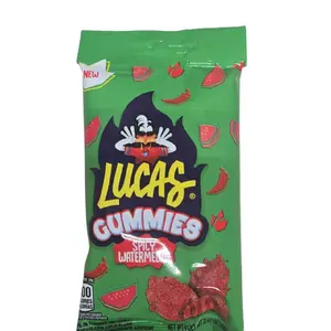 Lucas Gummies spicy Watermelon or Mango-2oz Mexican candy dulces Mexicanos Snack