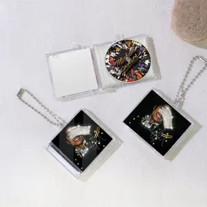 King of Pop Acrylic Keychain, Miniature Album CD Keychain, Gift For Fans, Album Merchandise, Gift For Music Lovers