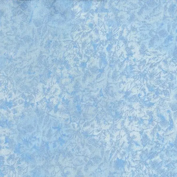 Fabric Michael Miller Powder Blue Pearlized Metallic Fairy Frost by the Quarter Yard CM0376-PBLU