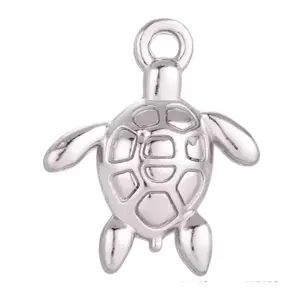 Turtle Charm - Silver