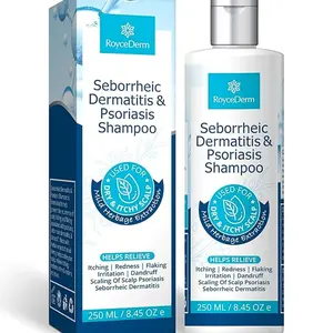 Roycederm Psoriasis Shampoo, Seborrheic Dermatitis Shampoo