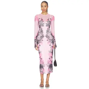 AFRM Ashland Dress in Lace Net
