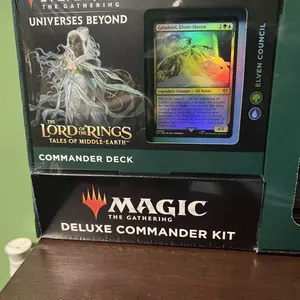 Magic the Gathering - The Lord of the Rings: Tales of Middle-Earth Elvin Council- Deluxe Commander Deck [Elven Council]
