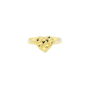XS Heart Nugget Ring 10K
