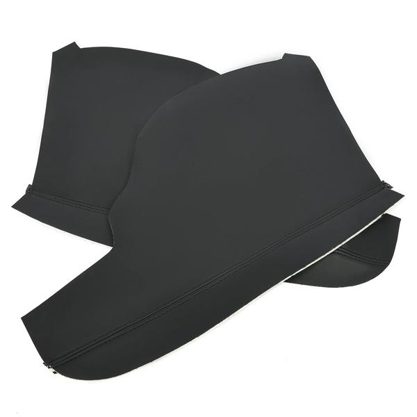 Pair For 2011-2016 2017 Honda Odyssey Door Panel Armrest Vinyl Cover Trim Black