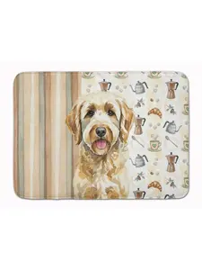 Carolines Treasures WDK7491RUG 19 x 27 in. Labradoodle Coffee Bar Memory Foam Kitchen Mat
