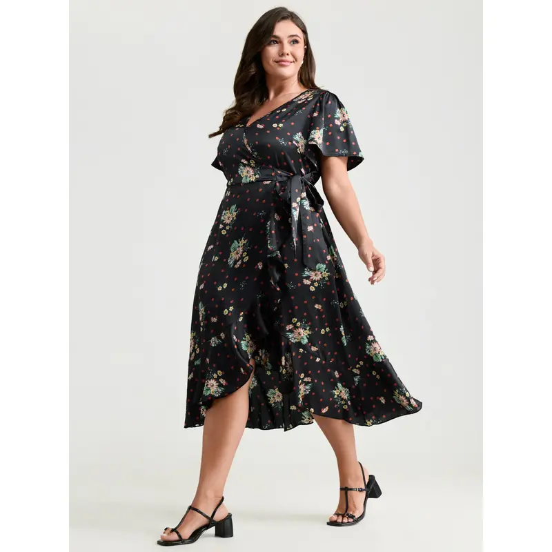 floral dress monica - TikTok Shop