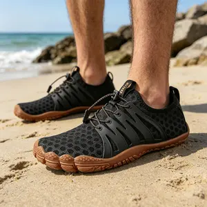 Anti-Slip Quick Dry Water Shoes for Men | Barefoot Beach & River Wading Shoes
