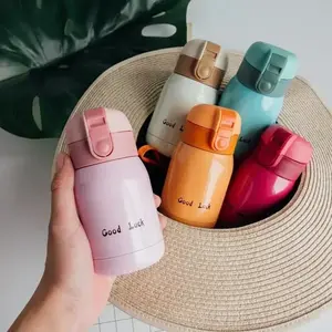 Mini Thermos Cup 200ml/360ml Pocket Cup Stainless Steel Thermal Coffee Mug Vacuum Flask Insulated Hot Water Bottle