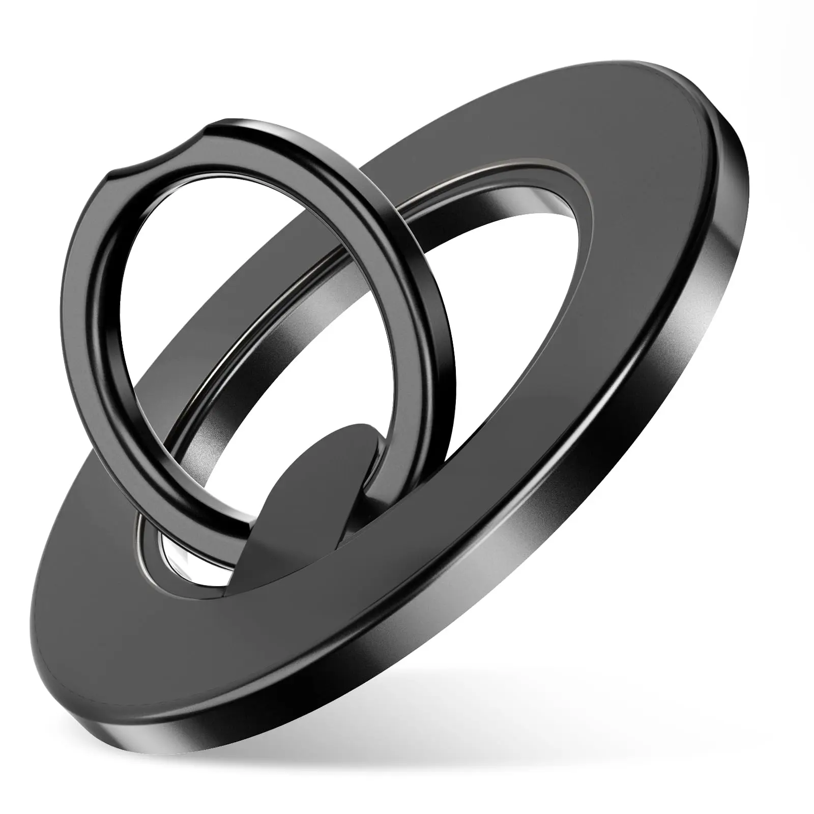 Upgraded Magnetic Phone Ring Holder for Mag-Safe 360°Freely Rotation Magnet Finger Ring Grip Stand Holder Finger Ring Kickstand Mag-Safe Accessories for iPhone 16/15/14/13/12 Series