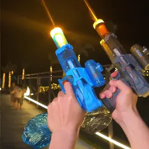 Automatic Electric Water Gun, Outdoor Beach Swimming Pool Water Game Toy, Passionate Fighting Adult Toy, Summer Outdoor Beach Swimming Pool Water Game