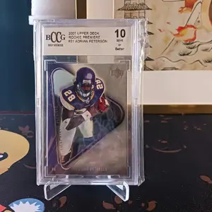 2007 Upper Deck Rookie Premiere Adrian Peterson BGGC Mint 10