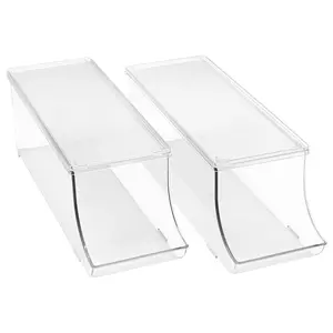 Sorbus 2 Pack Soda Can Organizer with Lids Sorbus 2 Pack Soda Can Organizer with Lids