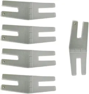 5Pcs Hump Jumper Sewing Tool Set - Seam Aid & Rolled Hemmer Foot Attachment | Prevents Puckering on Thick Seams | Essential for Quilting & Hemming | Durable Sewing Accessories