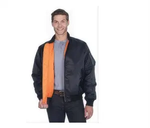 Men's Heavyweight MA-1 Flight Bomber Jacket