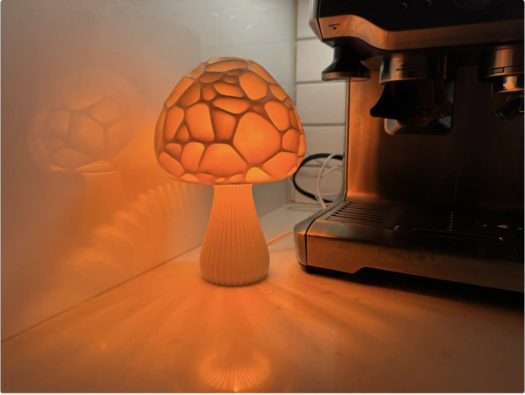 Custom Mushroom Lamp for Desk Decoration and Office Lighting Custom Mushroom Lamp for Desk Decoration and Office Lighting