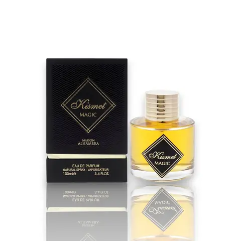 Maison Alhambra Kismet Magic Unisex Eau De Parfum, 100 ml-3.4 oz, Cognac, Tonka Beans & Cinnamon Notes, Daily Wear Fragrance