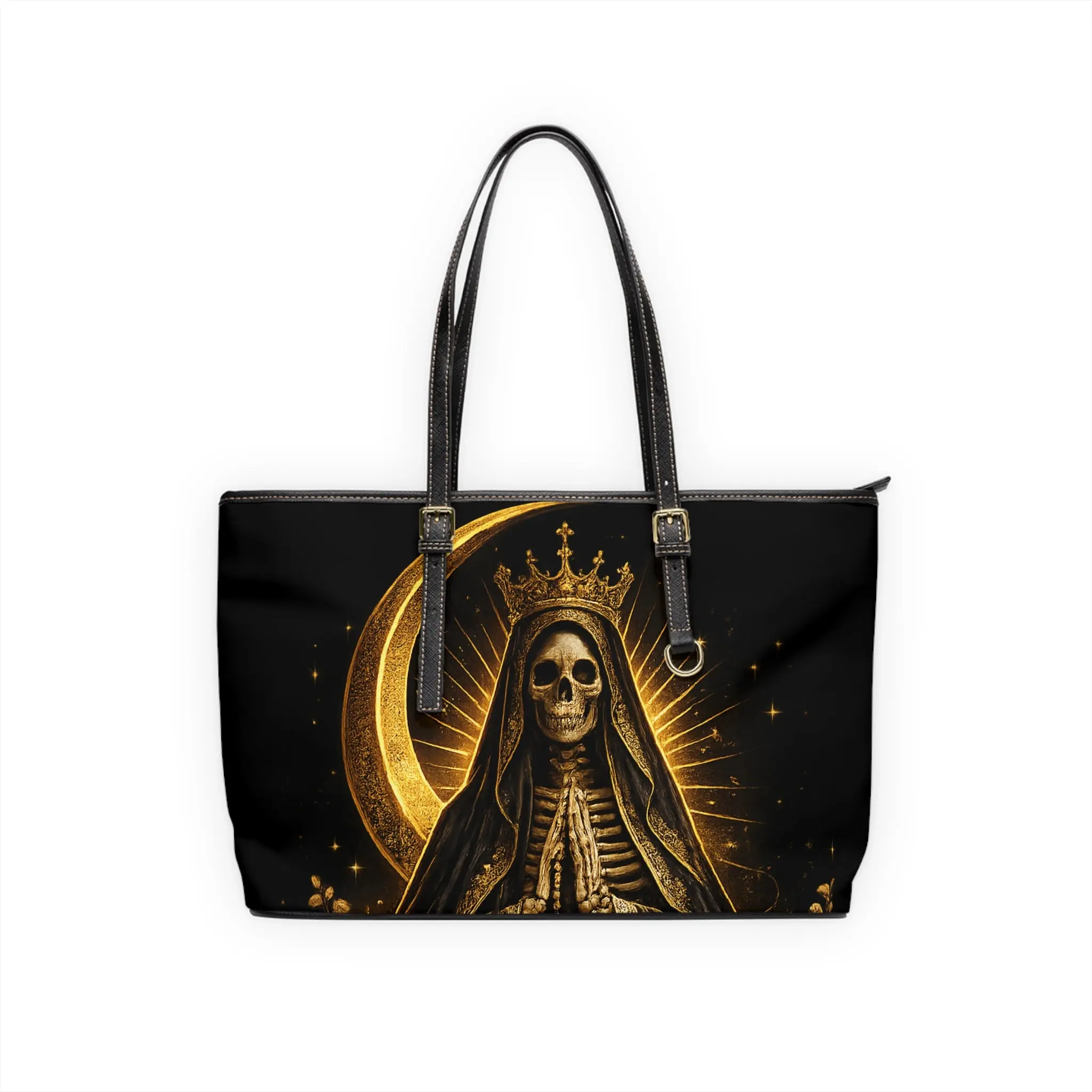 La Dama Blanca signature collection PU Leather Shoulder Bag