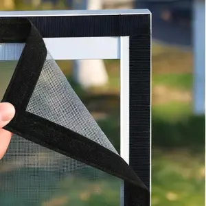 Large Size Mosquito Insect Screen Net, Self-Adhesive No Drilling High Adhesion Mesh, Easy Installation for Home Office Balcony