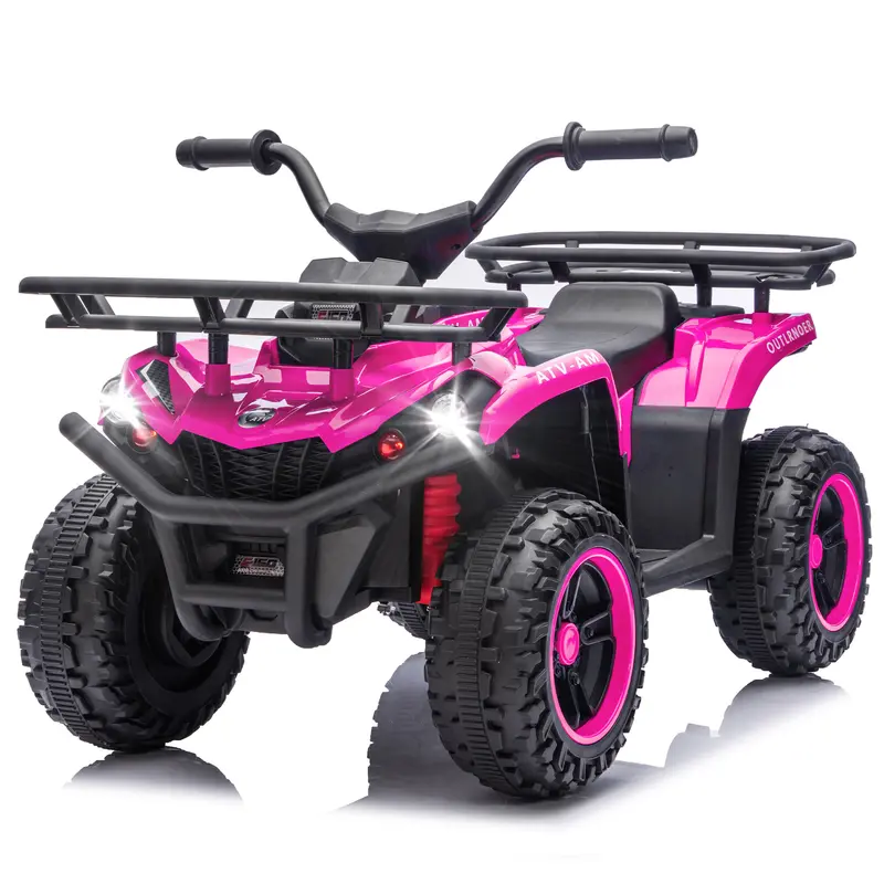 Kids Ride On Electric Scooter With Kickstand Scooter Bell Faster Speed Longer Usage Time Rear Brake Wider Pedal Non Slip Handle Colorful LED Lights 5 59 6 84 MPH For Kids 2-4