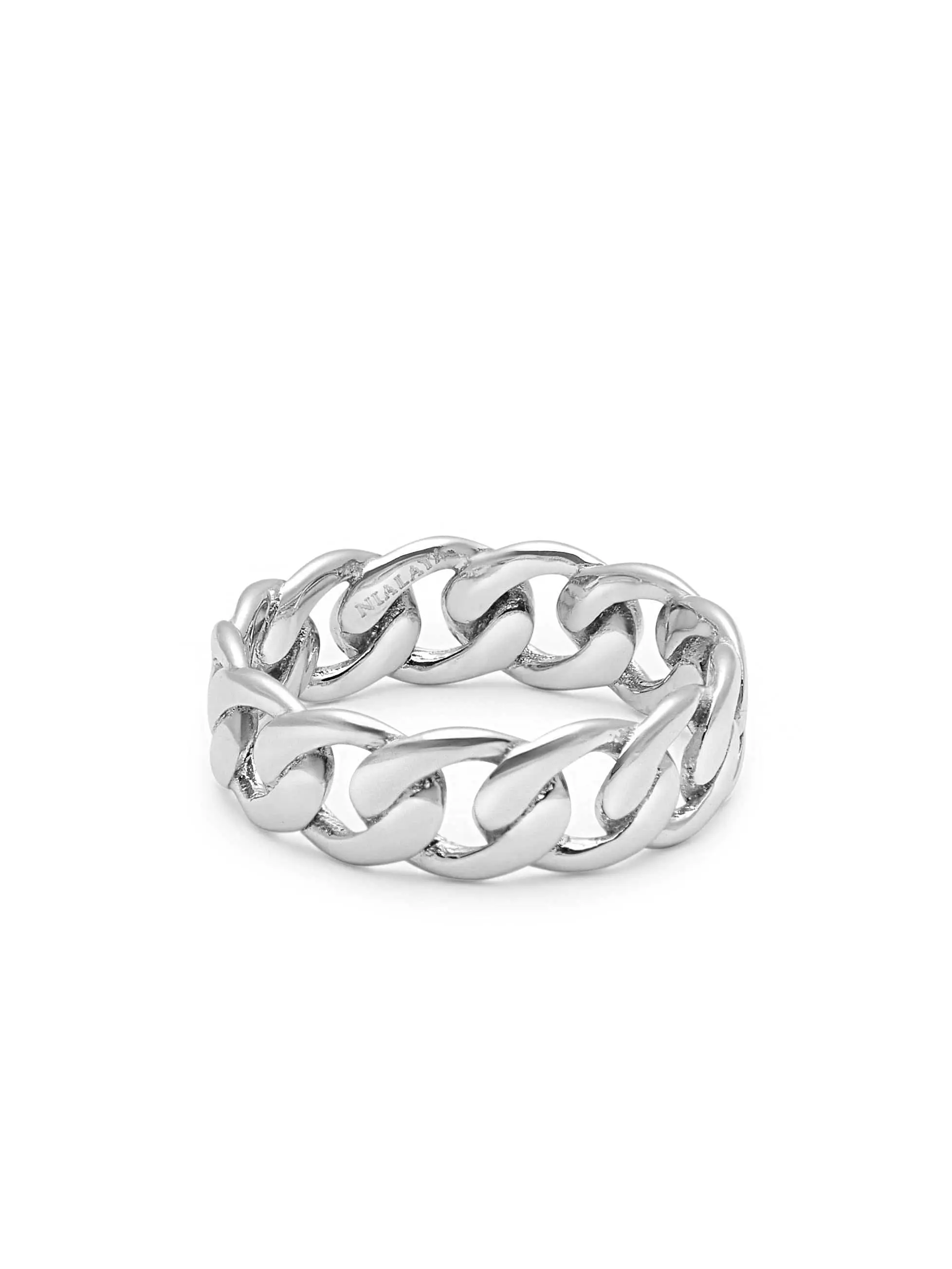 Chain Ring in Silver