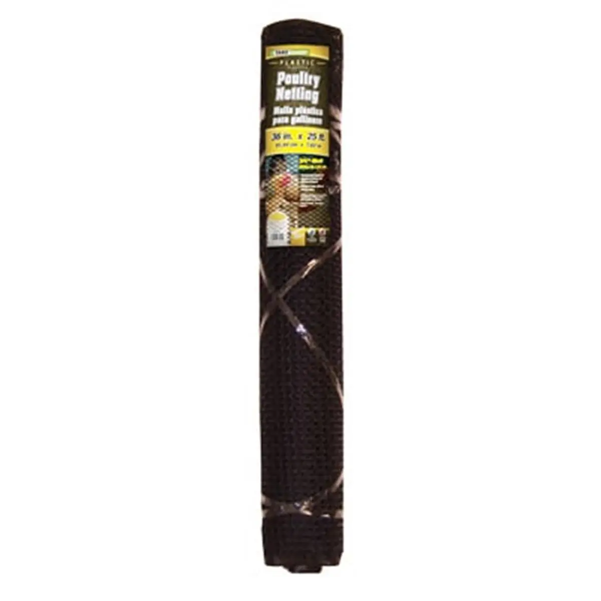212 MAIN Green PVC Poultry Mesh Netting - 3x25ft Roll Hexagonal Chicken Wire, Garden Screening for Poultry Runs