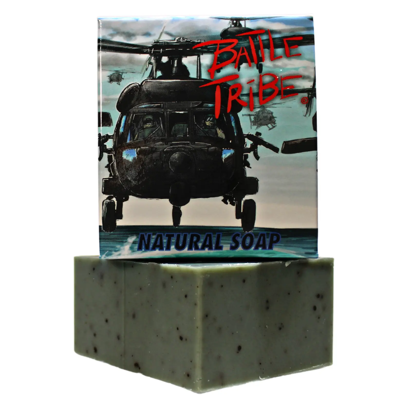 Zero Dark 30 Natural Soap - Spearmint and Coffee