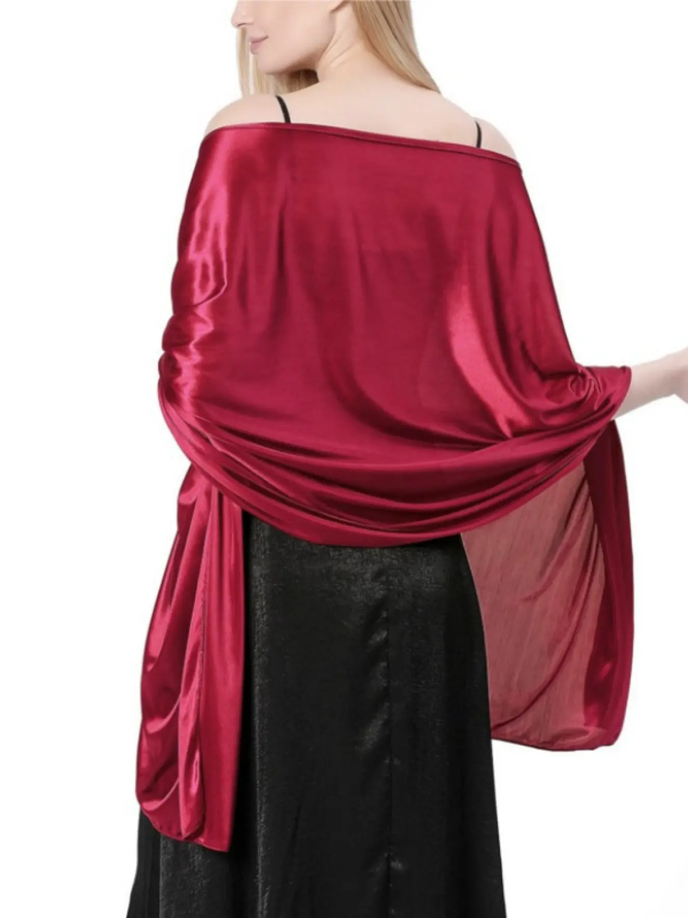 Elegant Satin Shawl Silk Wedding Decoration Evening Dress Scarf Wrap Women's Bridal Party Soft Cloth Shawl Boho Style Shawl - TikTok Shop Elegant Satin Shawl Silk Wedding Decoration Evening Dress Scarf Wrap Women's Bridal Party Soft Cloth Shawl Boho Style Shawl - TikTok Shop