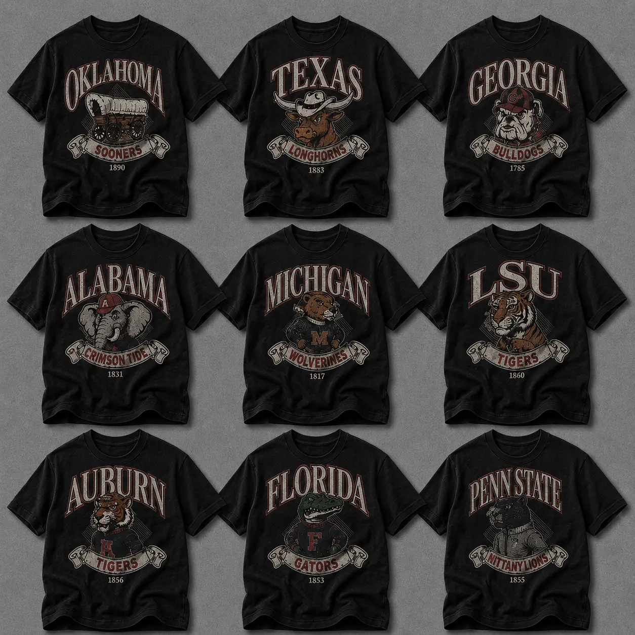 Vintage College Campus T-Shirt, Retro University Landmark Graphic Tee, Classic Game Day Shirt, Distressed College Spirit Apparel, Unisex Heavy Cotton Campus Shirt