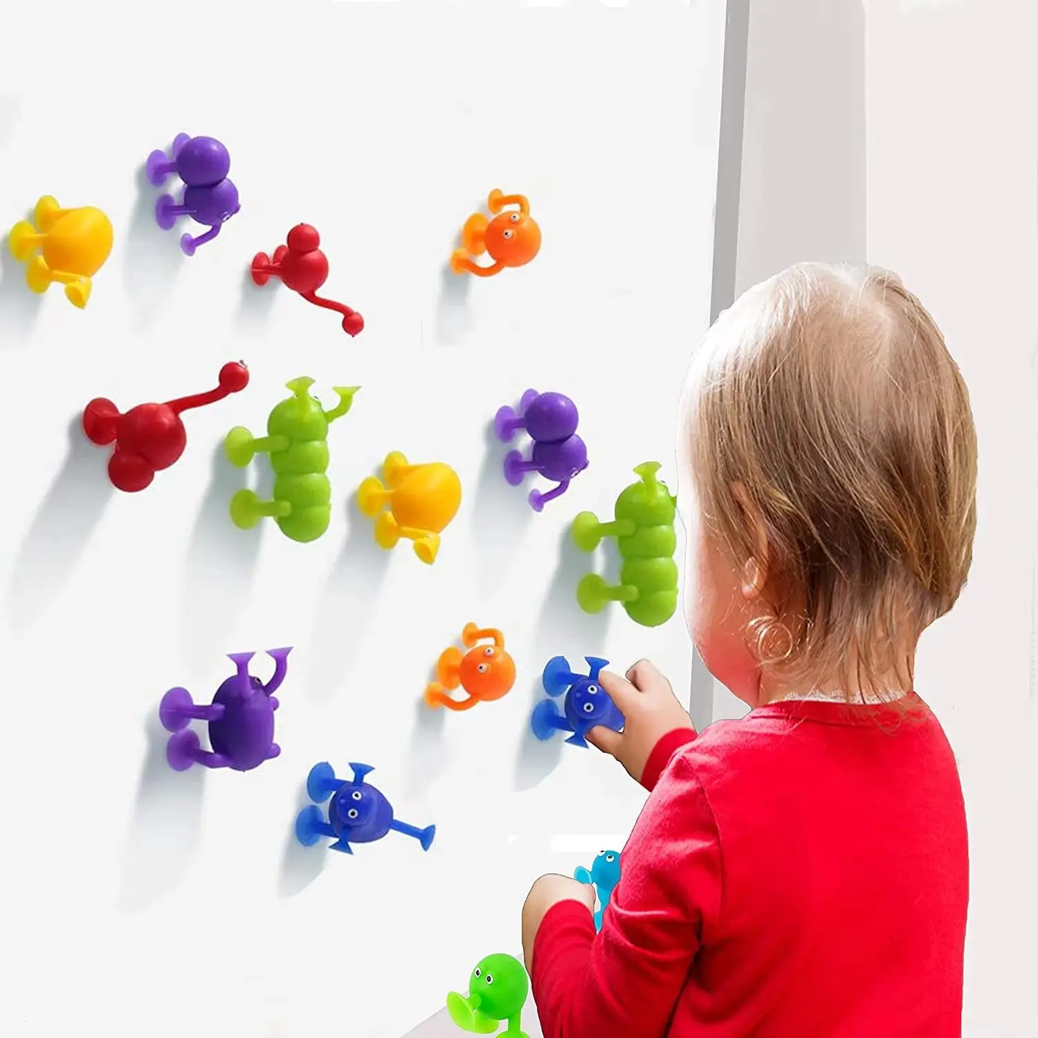 Suction Cup Toy Soft Throw Darts Set Building Blocks Pop Sucker Toy Fidget Toy for Kids Parent-child Interactive Game