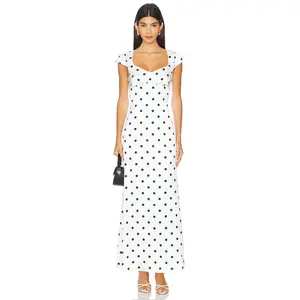MORE TO COME Dorothy Maxi Dress in White
