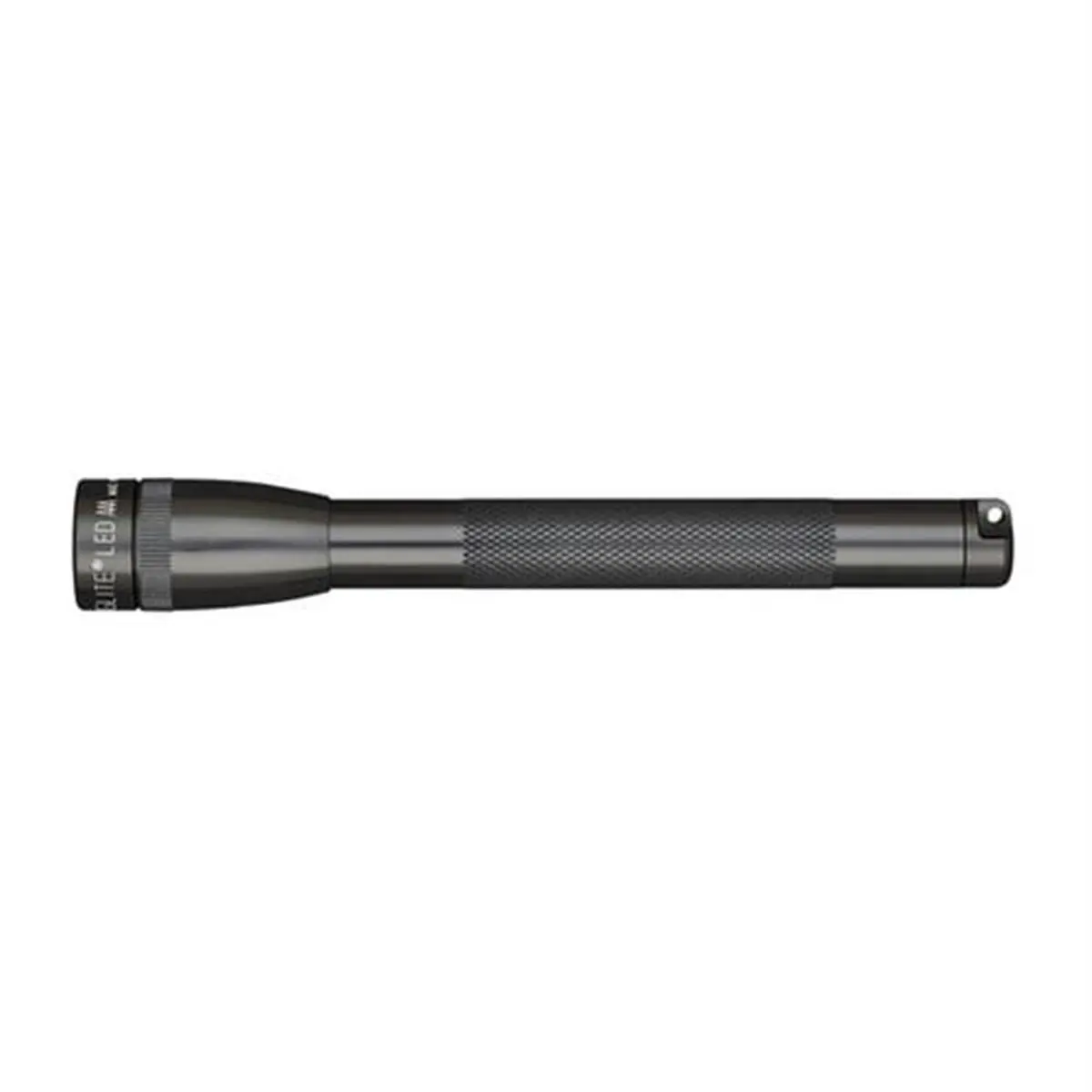 Maglite Mini Maglite AAA Handheld Flashlight - Gray Pewter FLSL, Blister-Packaged, Corrosion-Resistant, Fast Focus Beam Adjust, DIY Home Improvement Handheld Torch for Pocket or Small Purse