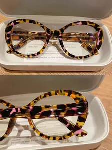 2026 BUTTERFLY Series Latest Super Cute Blue Light Blocking Glasses Thick Square Big Frame Lens Anti Glare Digital Eyestrain for Women Oprah Style Large Readers Small Face Square Cat Eye Reduce Eye Fatigue On Computers TVs Phones And Game