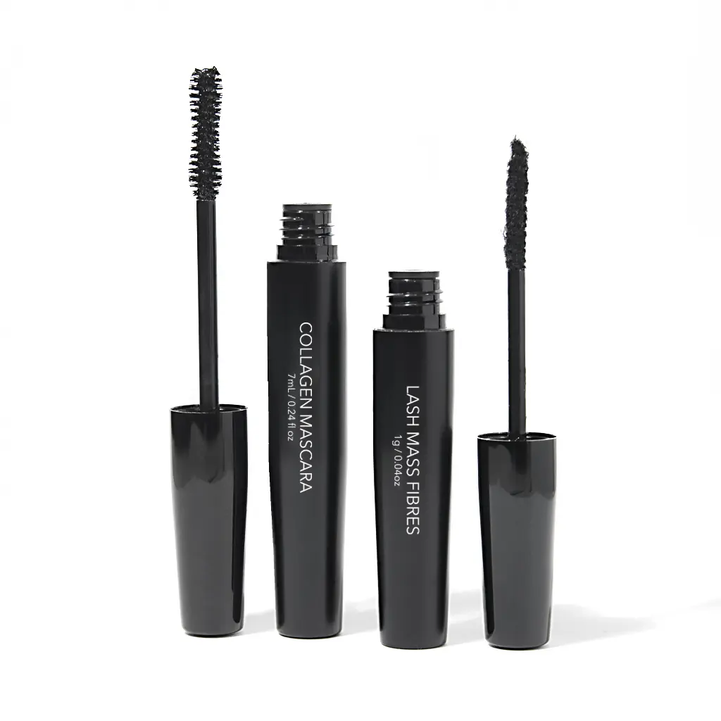 Fitcover Lash Mass Kit – Water Resistant, Waterproof Tubing Mascara with Fibre, Volumizing & Lengthening Effects