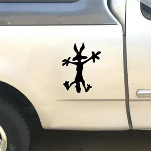 Wile Coyote Splat Decal