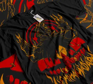 Madara Uchiha T-Shirt Naruto Itachi Manga Strip Anime Gift Shirt Soft Tee