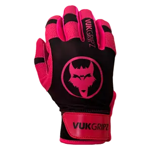 Howler Black & Pink Batting Gloves POs