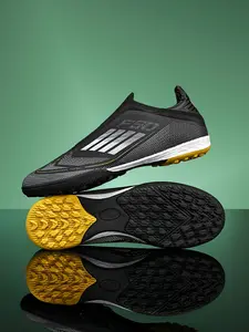 New Unisex Soccer Shoes, Ag Long Studs Anti-Slip Training Boots, Outdoor Grass Field Football Cleats, Professional Sporty Low-Top TF Short Studs, Sports Football Shoes, Speed Cleats