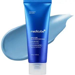 [Medicube] Zero Pore Blackhead Mud  Mud Facial Mask, Cooling, Pore Tightening with AHA, BHA, PHA, and Pore-Purifying Clay